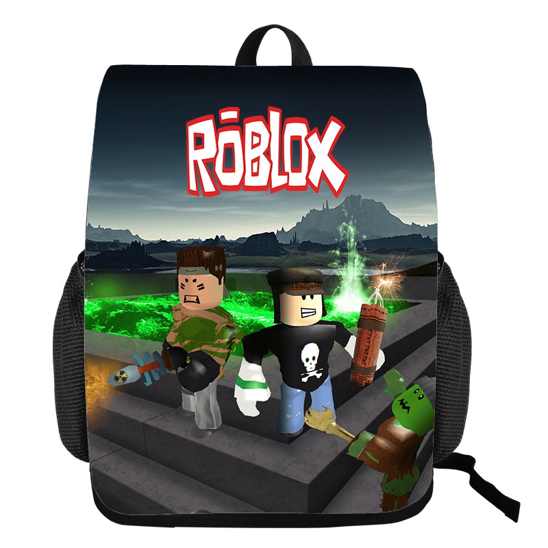 ROBLOX Ba Lô Đeo Vai Đi Học / Du Lịch / Leo Núi Đa Năng Chất Lượng Cao Cho Bé