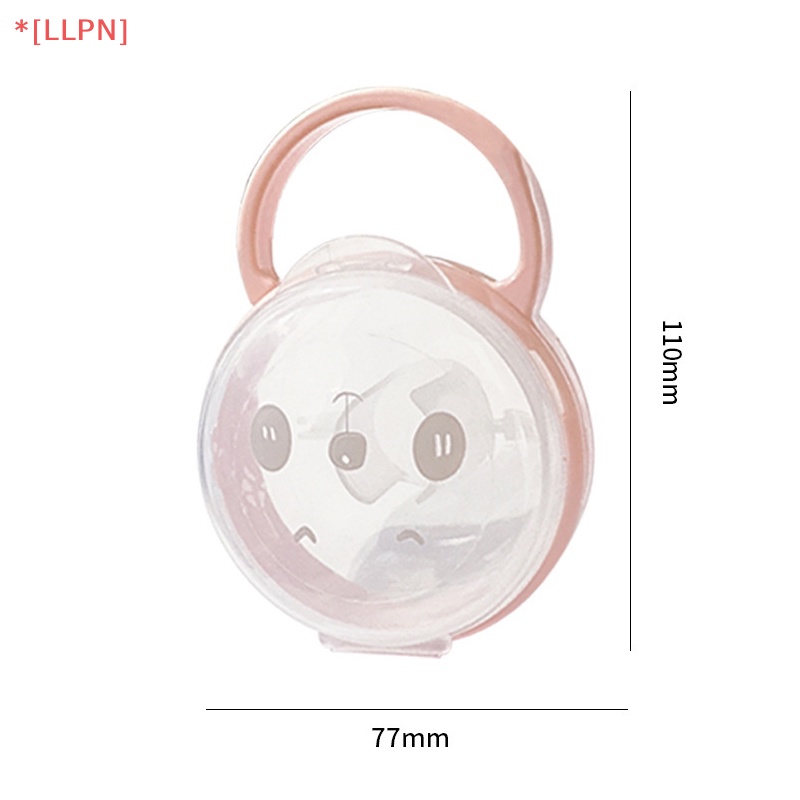Núm Vú Giả Trong Suốt Chống Bụi Có Tay Cầm Tiện Dụng Cho Bé