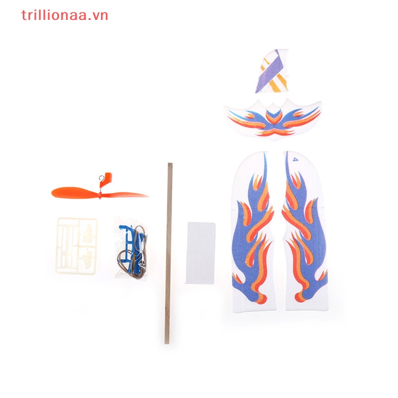 Bộ Mô Hình Máy Bay Trillionaa Bằng Cao Su Đàn Hồi DIY