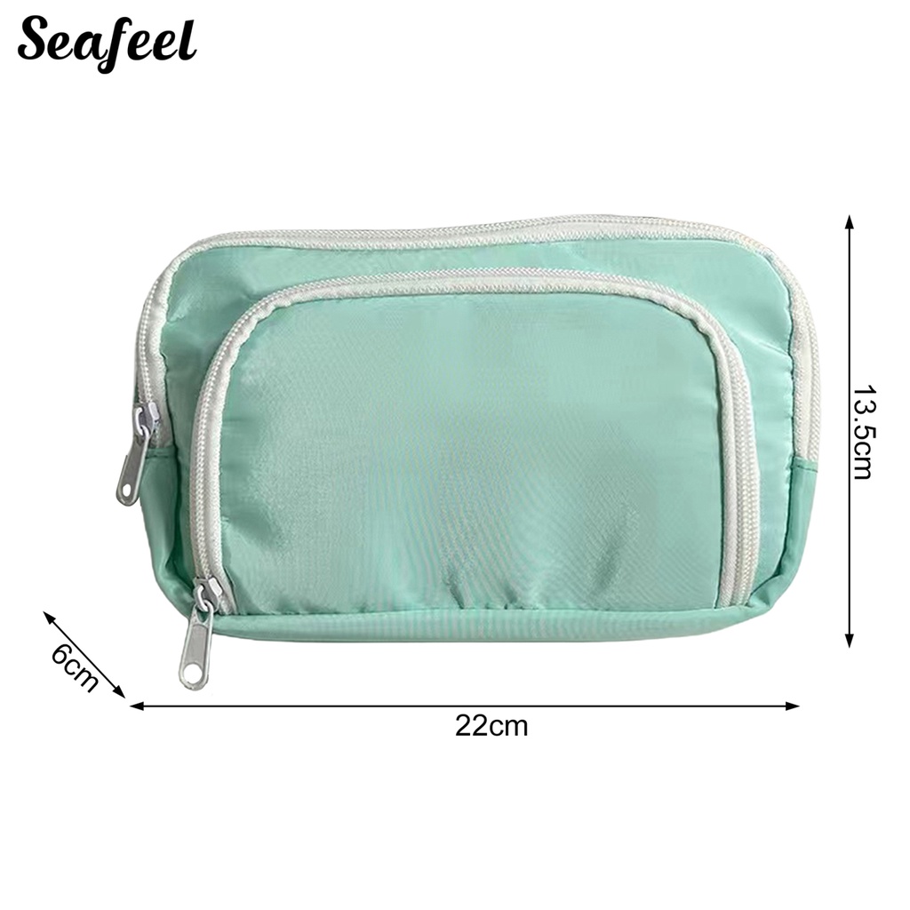 Túi Đựng Bút Chì Đa Năng Có Khóa Kéo Tiện Dụng Cho Học Sinh