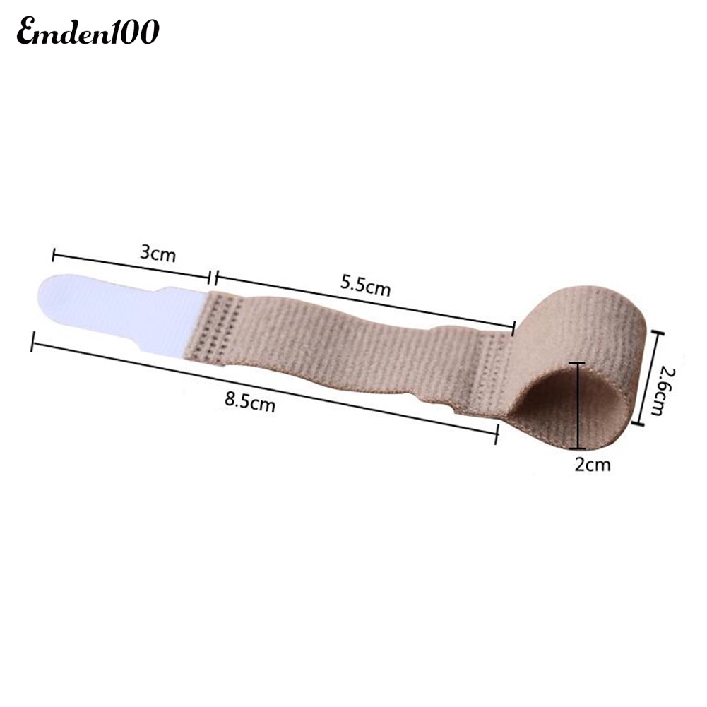 Emden Búa Quấn Ngón Chân Cái Bằng Nylon Siêu Mềm Chống Mài Mòn Dùng Trong Nhà