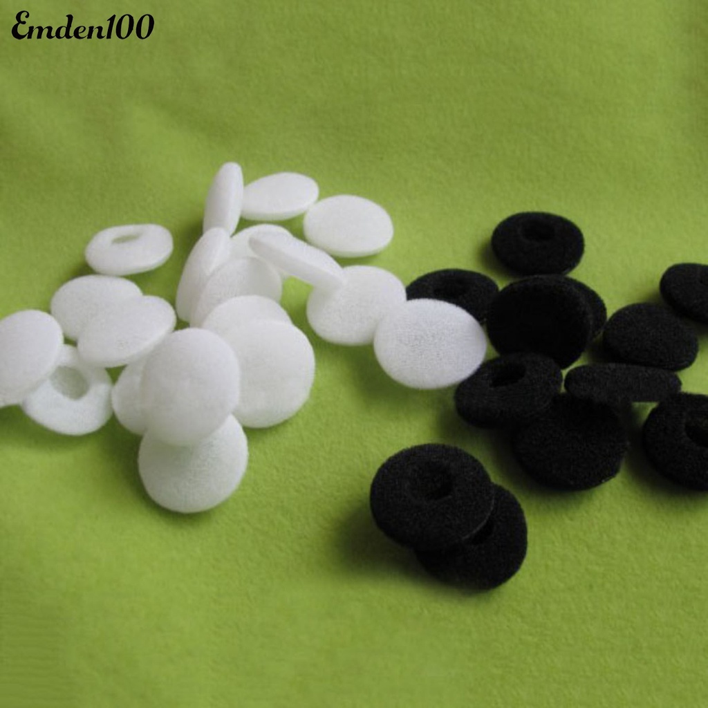 Set 30 Miếng Đệm Tai Nghe Bằng Bọt Biển Mềm Mại Linh Hoạt Chống Trượt