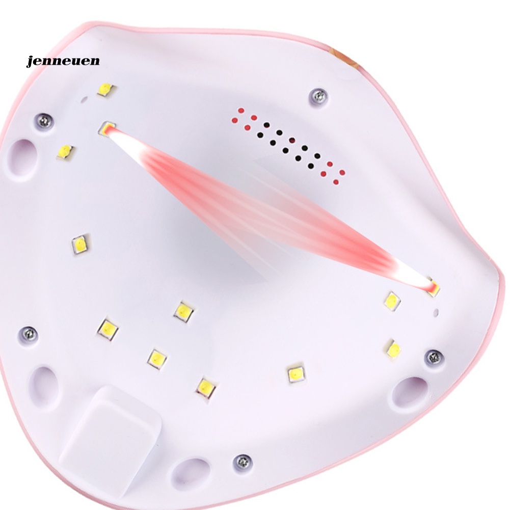 Đèn LED Hong Khô Sơn Móng Tay 36W 12 Bóng USB Có Hẹn Giờ