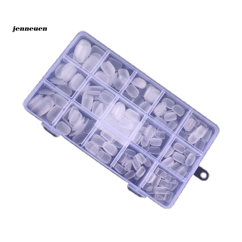 Bộ 300 Móng Tay Giả 15 Ngăn Dạng Nhấn Tiện Dụng