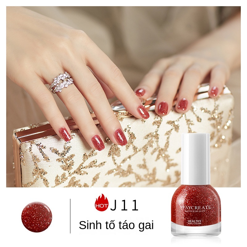 Sơn Móng Tay Bán Vĩnh Viễn Khô Nhanh Bền Màu