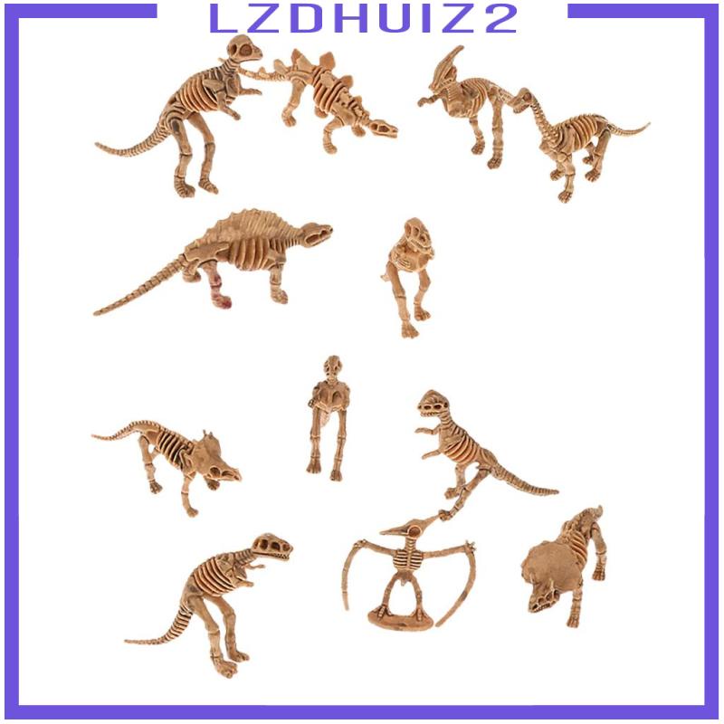 (MớI) Bộ Đồ Chơi HìNh Xương KhủNg Long - 12 CáI