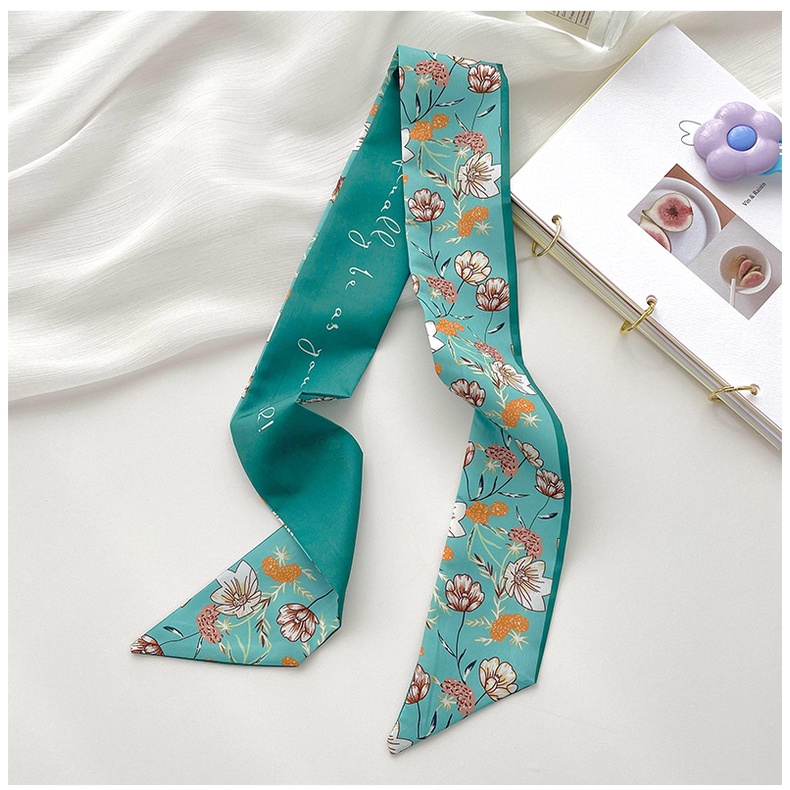 Khăn Quàng Cổ Dài Đa Năng Đính Nơ Xinh Xắn Thời Trang