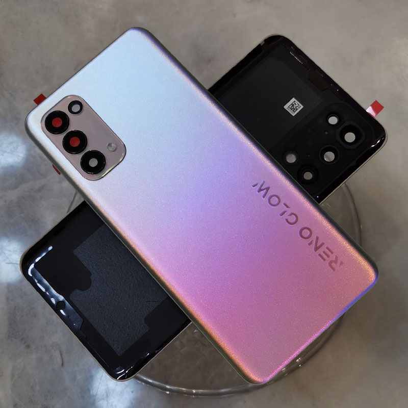 Nắp Đậy Pin Mặt Sau Bằng Kính 6.43 inch Cho Oppo Reno 5 5G Reno5 5G Ốp