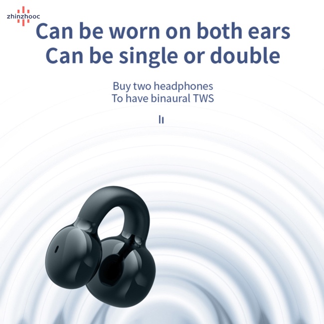 Vip Tai Nghe Kẹp Vành Tai Không Dây Âm Thanh Nổi Phong Cách Thể Thao Cho Doanh Nhân