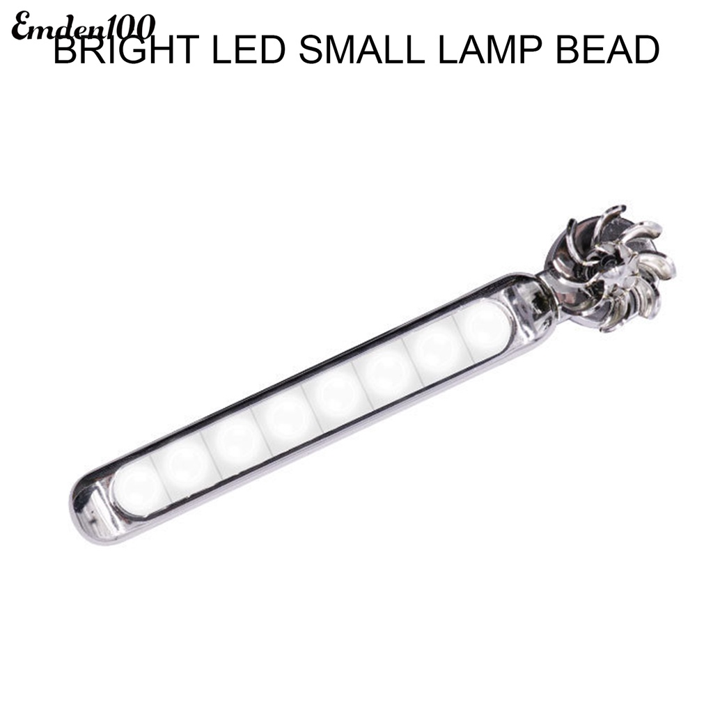 EMDEN Đèn 8 led Chạy Bằng Năng Lượng Mặt Trời Dùng Trang Trí Xe Hơi