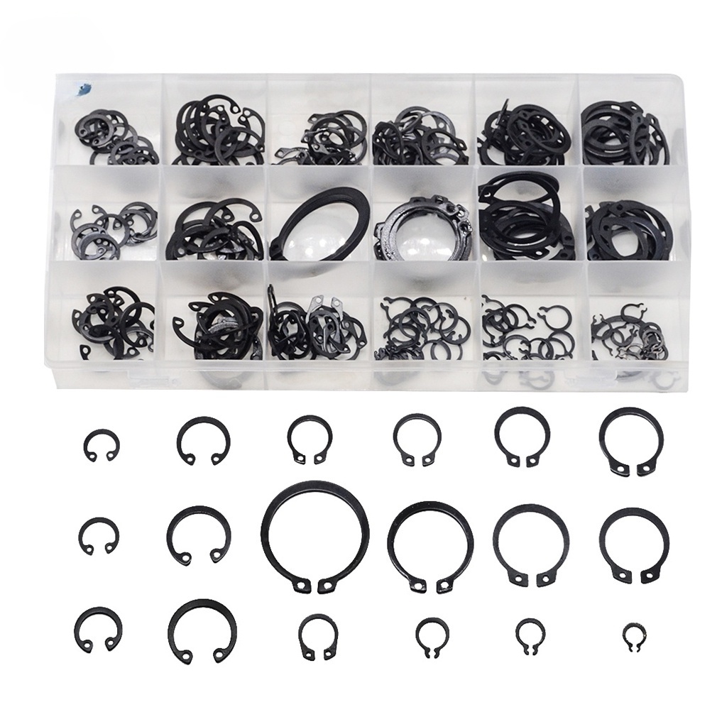 Set 225 / 300 Vòng Kẹp Chữ E / Bên Ngoài Cho Vòng Khóa