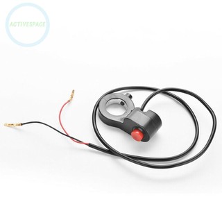 ⚡READYSTOCK⚡Motorcycle Horn Switch Universal 7/8\" Button E-Bike Handlebar Plastic