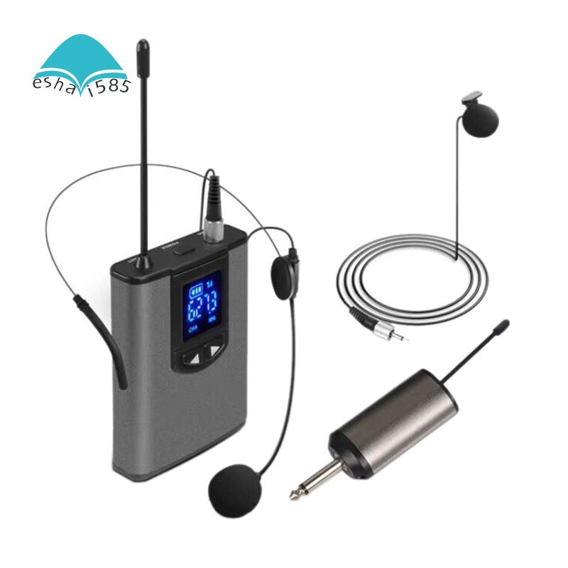 Micro Cài Áo Không Dây UHF Đầu Ra 1 / 4 Inch Tiện Dụng Biểu Diễn Live Performance