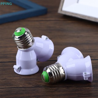 Chuôi đèn chuyển đổi e27 sang e27 1 điểm 2 đầu tiện dụng
