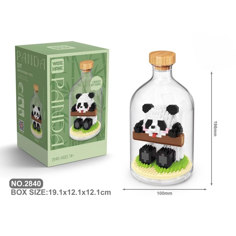Bộ Đồ Chơi Lắp Ráp Gấu Trúc 2836-40 Cho Bé