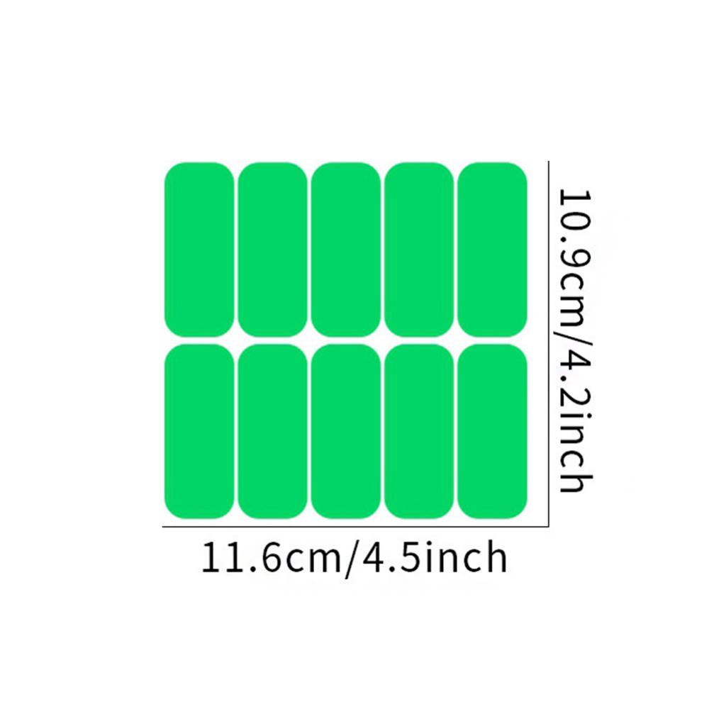 Miếng Dán Công Tắc Đèn Dạ Quang Hình Chữ Nhật E2V8 DIY