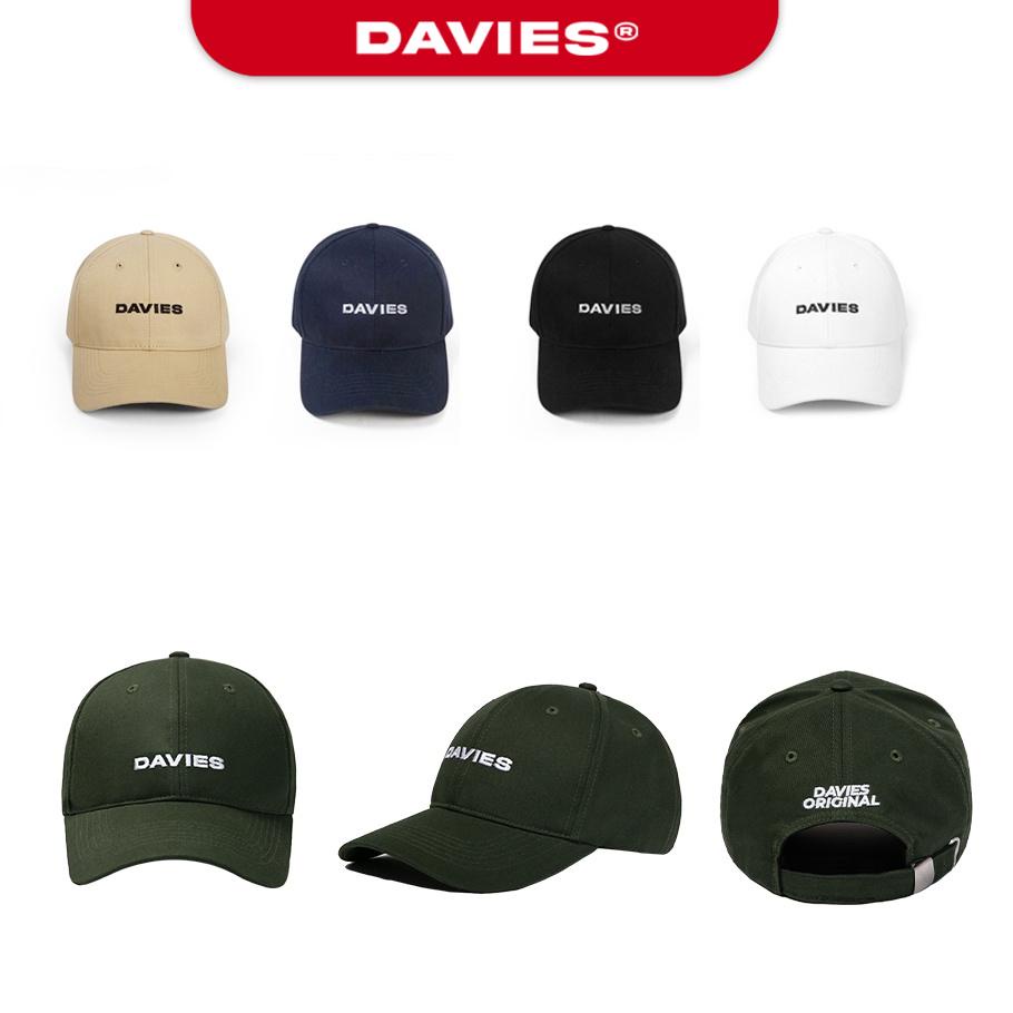 Mũ lưỡi trai nam nữ đẹp thêu nhiều màu nón local brand Davies Simple Cap |HAT05