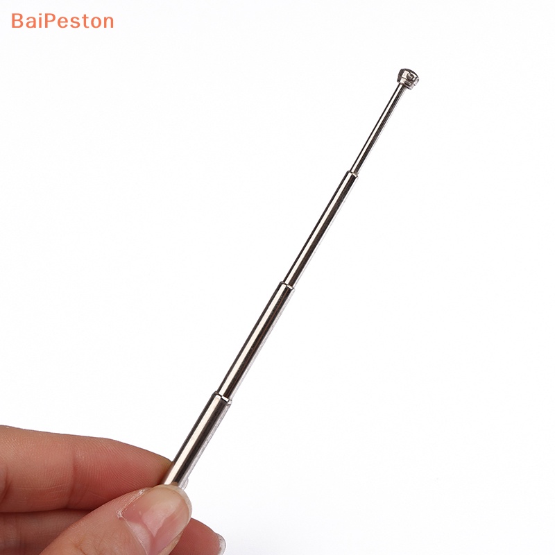 Ăng Ten Thu Sóng Radio AM FM Dài 4436-4 108MM Bằng Thép Không Gỉ Cho Xe Hơi Điều Khiển Từ Xa