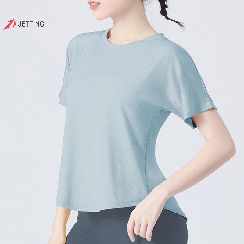 Áo Thun Thể Thao Ngắn Tay Mau Khô Chất Lượng Dành Cho Nữ