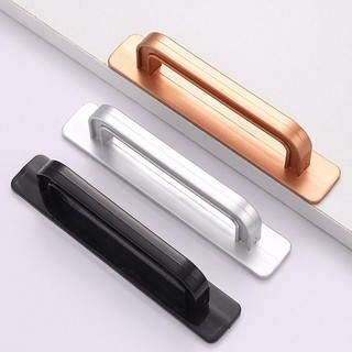 SDFG door pull, surface mounted no punching door handle, fashion knobs push-pull self-adhesive cabinet handle window