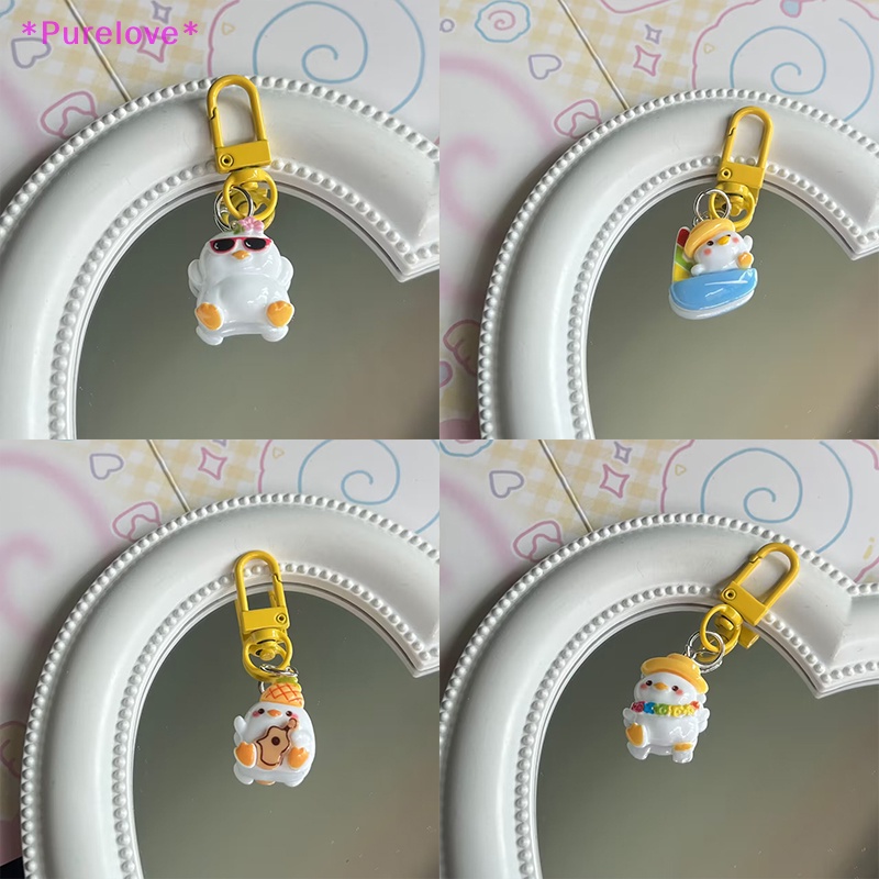 Móc Chìa Khóa / Điện Thoại Hình Chú Vịt Dễ Thương Mới