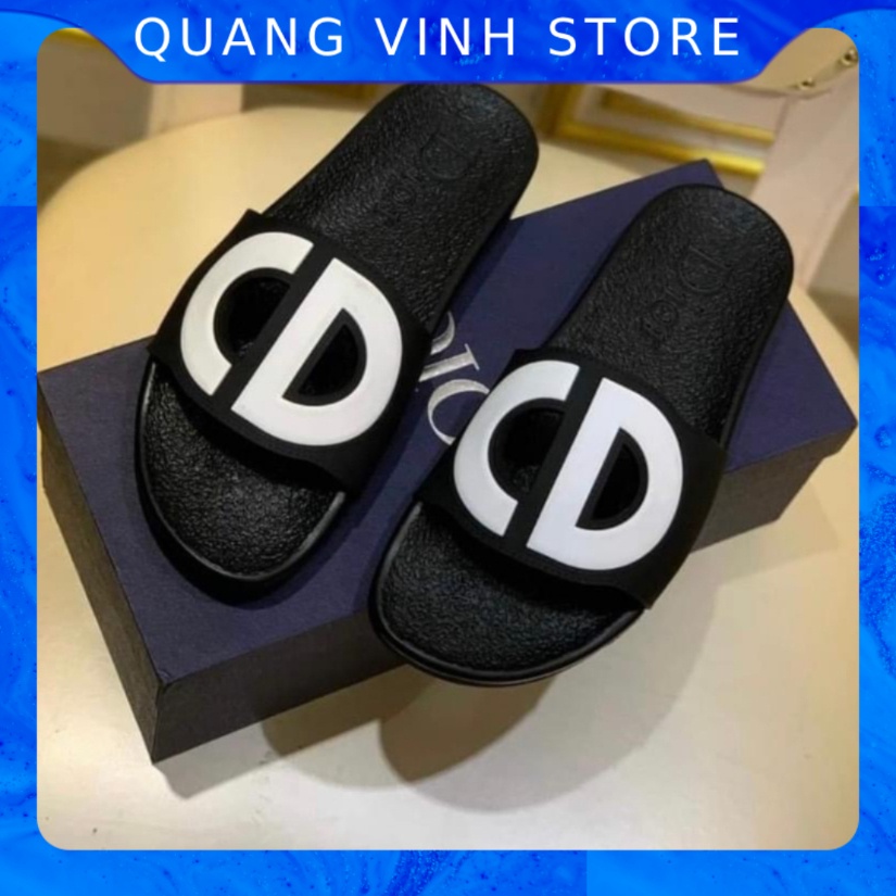 Dép nam nữ quai ngang CD full màu dép đế dày chống trơn trượt HOT TREND