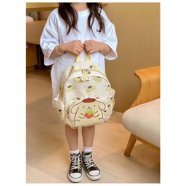 Balo Đi Học Vải Oxford Họa Tiết Hoạt Hình Dễ Thương Cho Trẻ Mẫu Giáo