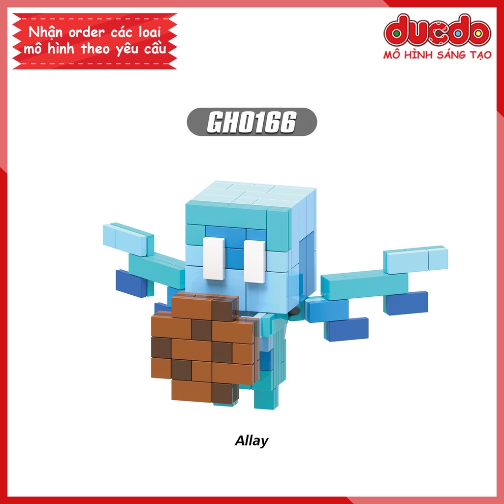 Minifigures các nhân vật Minecraft - Đồ chơi Lắp ghép Xếp hình Mini Mô hình XINH G0121