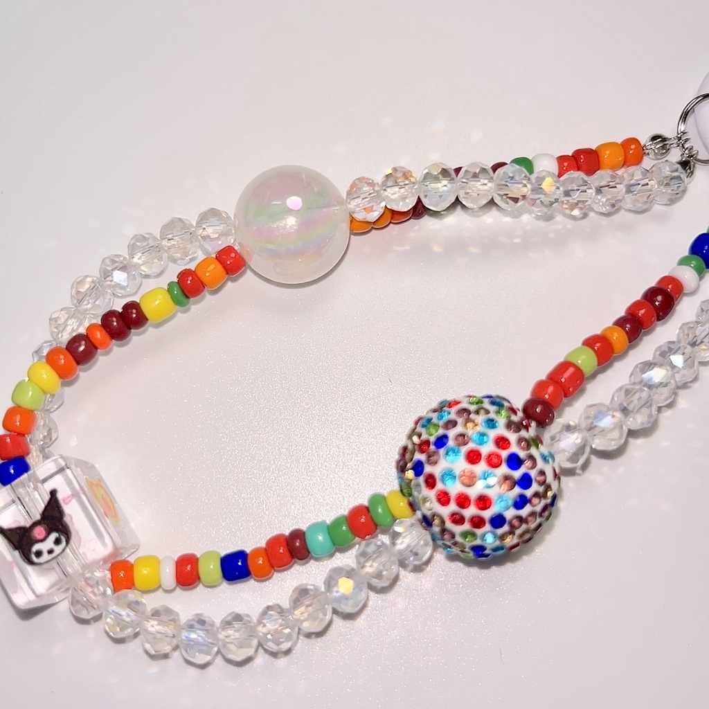 Dây Treo Điện Thoại Đính Kim Cương Nhân Tạo DIY