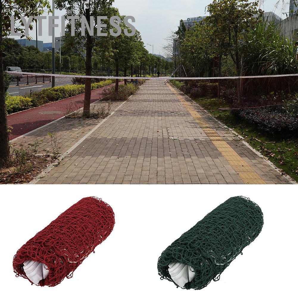 LYTFitness Lưới cầu lông bền di động 2 màu cho đào tạo giải trí thể thao ngoài trời