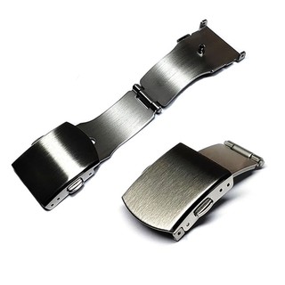 Khóa Gài Dây Đồng Hồ Bằng Thép Không Gỉ 304 18mm 20mm 22mm
