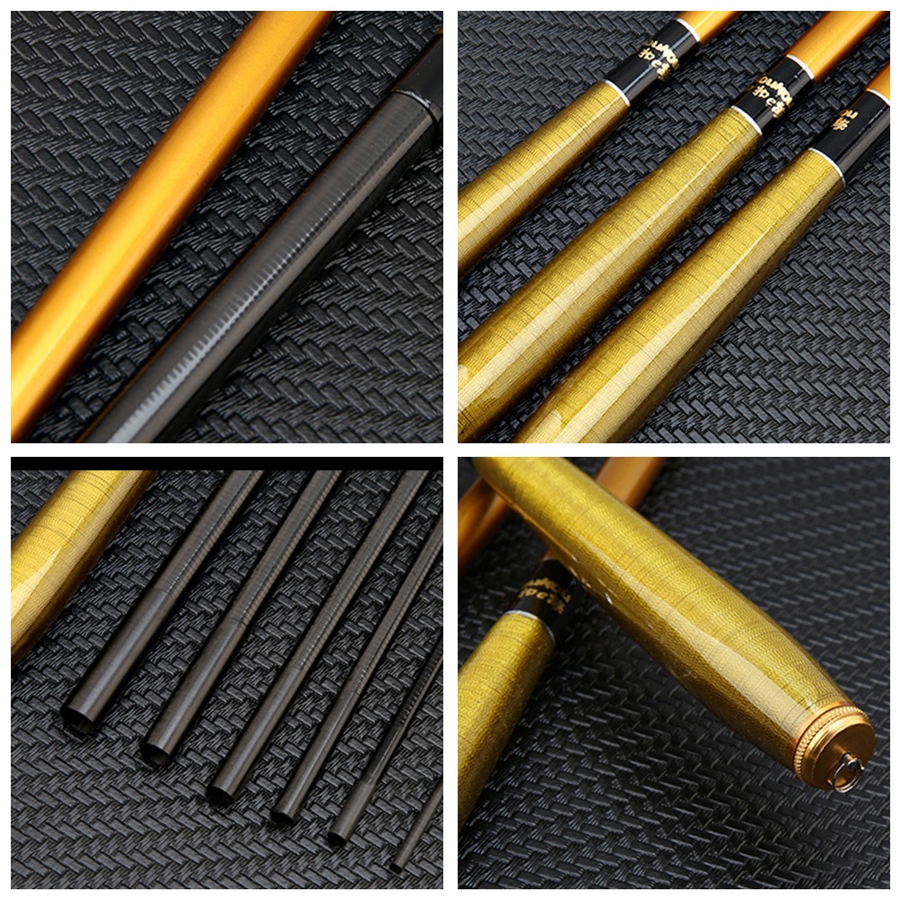 Cần Câu Cá mini Bằng carbon Siêu Ngắn Chất Lượng Cao