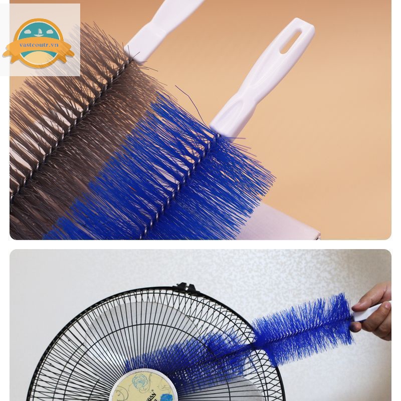 Coutr fan brush tool loại bỏ bụi microfibre duster duster dust remover cleanning brush for air-conditioner furniture shutter home car cleane vn