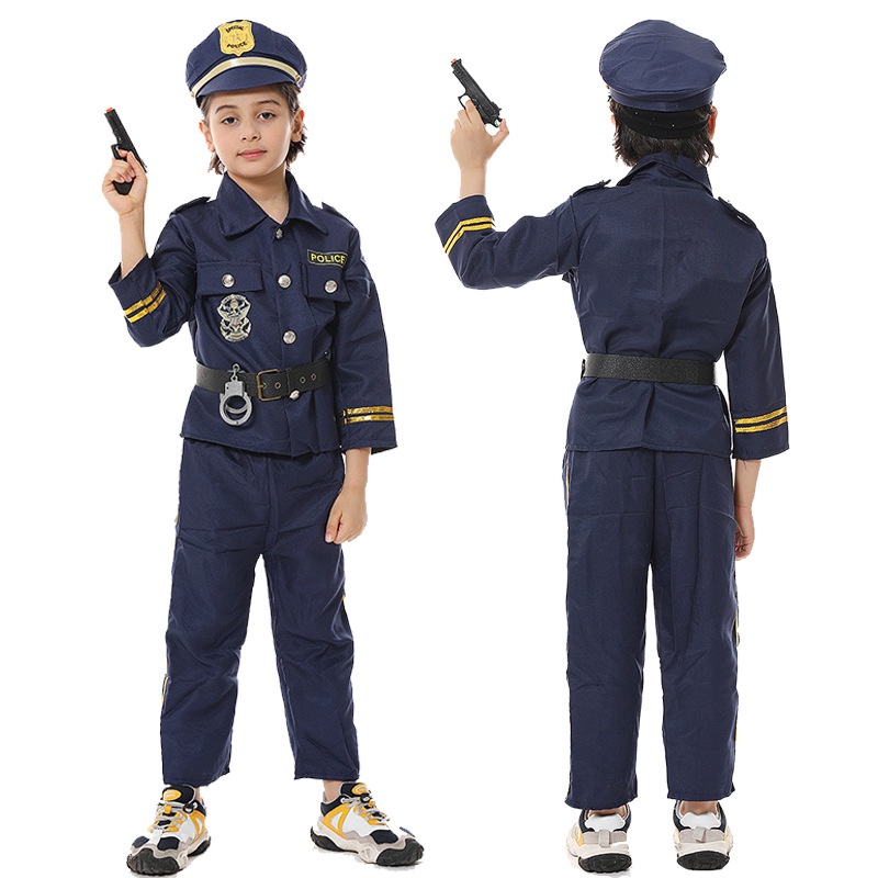 Bộ Trang Phục Hóa Trang Cảnh Sát Dịp halloween Cho Bé