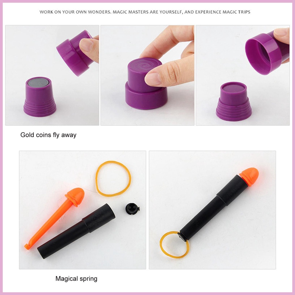 Trò chơi magic tricks cho trẻ em 1 bộ trẻ em đạo cụ magic tricks bộ dụng cụ magic tricks thực tế cho trẻ em trò đùa trẻ em shinvn