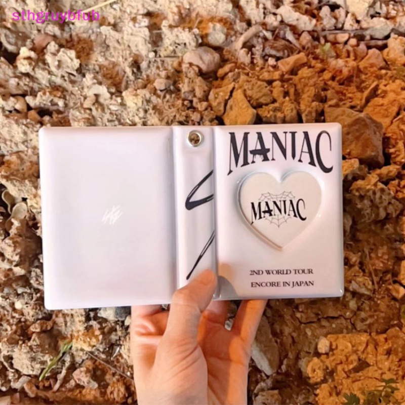 Sthb kpop stray kids maniac encore in japan photo card case mini photo binder photo album 32 túi idol fan photocard album vn