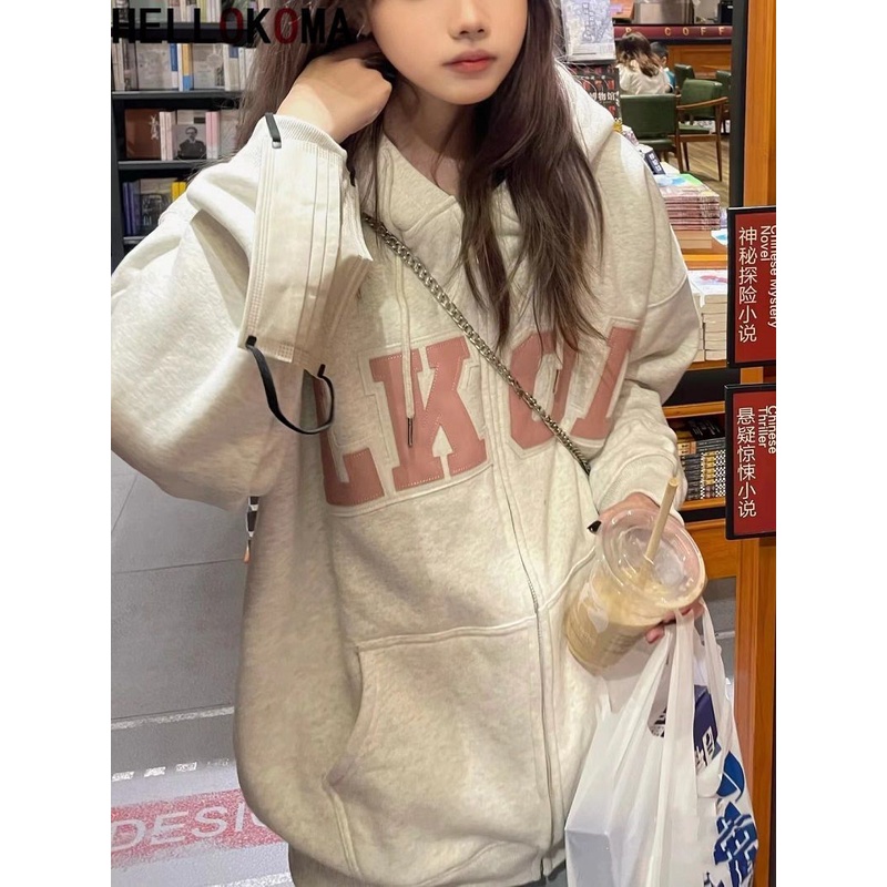Rosella hoodie Áo Khoác áo khoácnữ Chất lượng thời trang thoải mái  A28J124