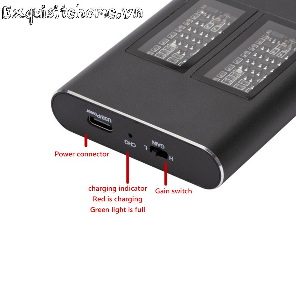 Bộ khuếch đại tai nghe hifi headphone 3.5mm jack aux audio amp cho điện thoại di động