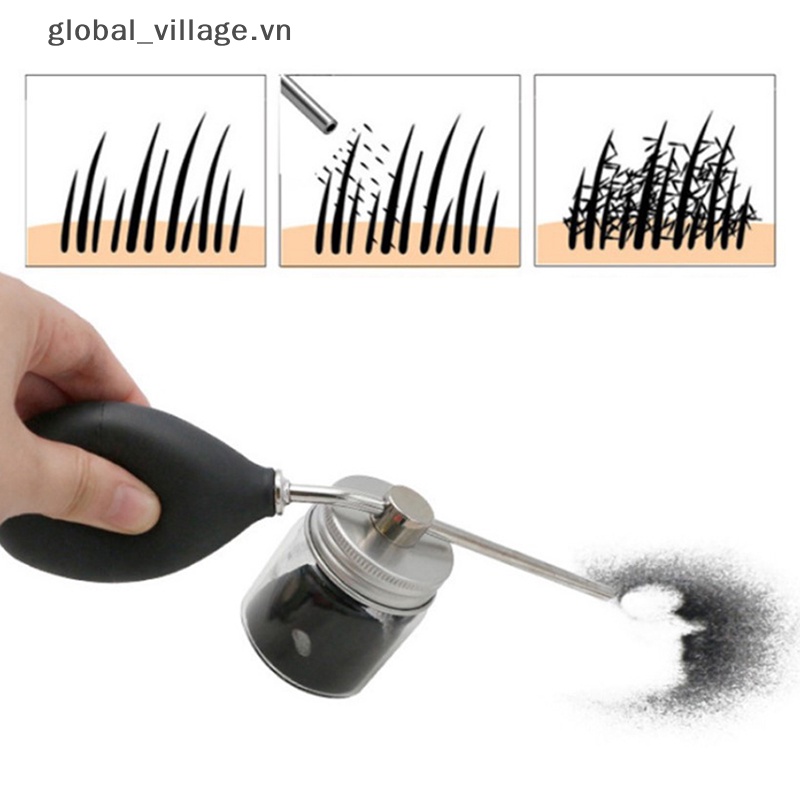 Dụng cụ tạo sợi tóc sản phẩm ngăn rụng tóc máy bơm vòi phun cho tóc