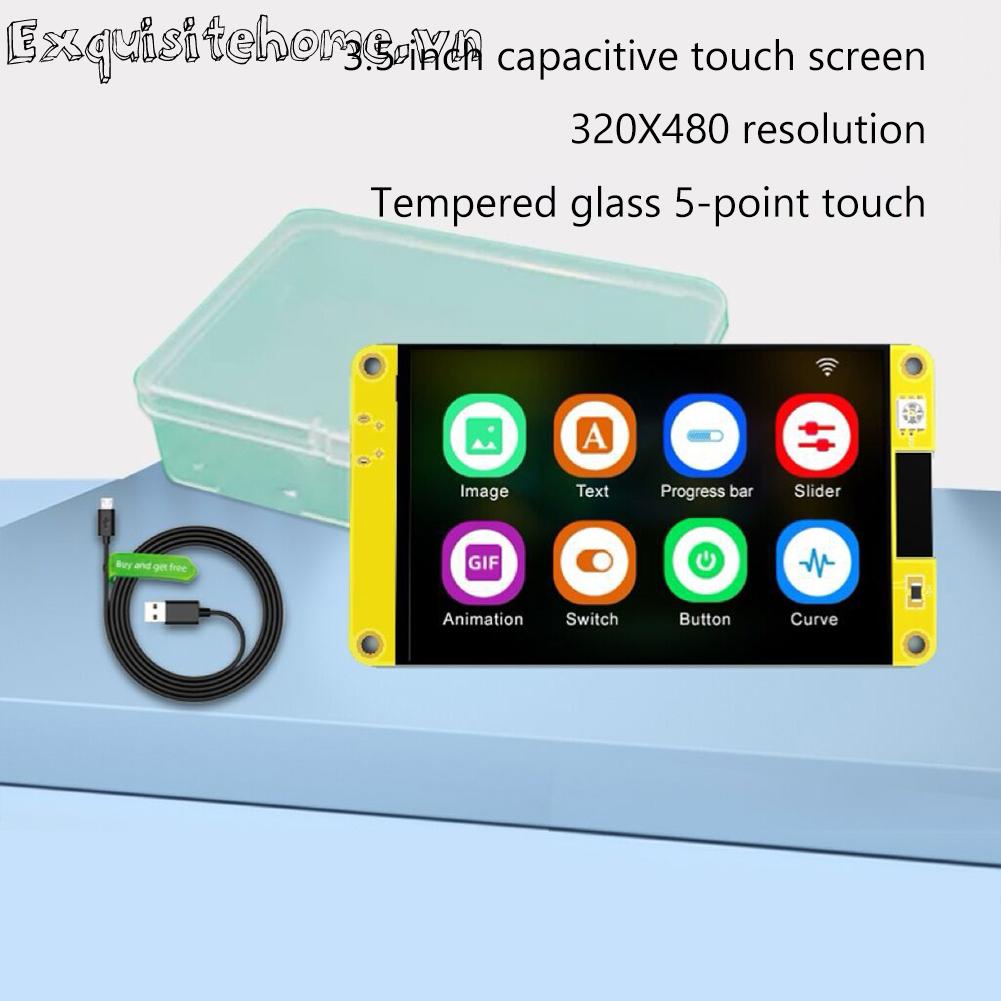 Esp32 wifi mô-đun tương thích bluetooth màn hình hiển thị thông minh rgb 3,5 inch 320x480