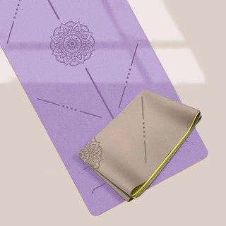Thảm Tập YOGA Du Lịch Đinh Tuyến 1.5MM Thảm Xếp Thể Thao Cao Su Thiên Nhiên Chống Trượt