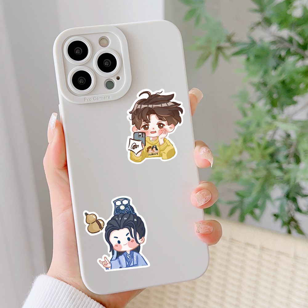 Hàng Bán Chạy 96 Nhãn Dán Trang Trí Họa Tiết Hoa Sen chengyi li xiangyi merchandise Chống Thấm Nước diy Quà Tặng Sưu Tầm