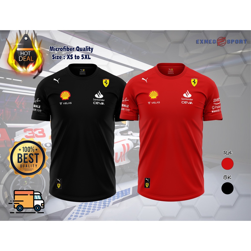 Microfiber premiumumm4 22 áo sơ mi ferrari shell formula one racing team sport szhart graphic tee