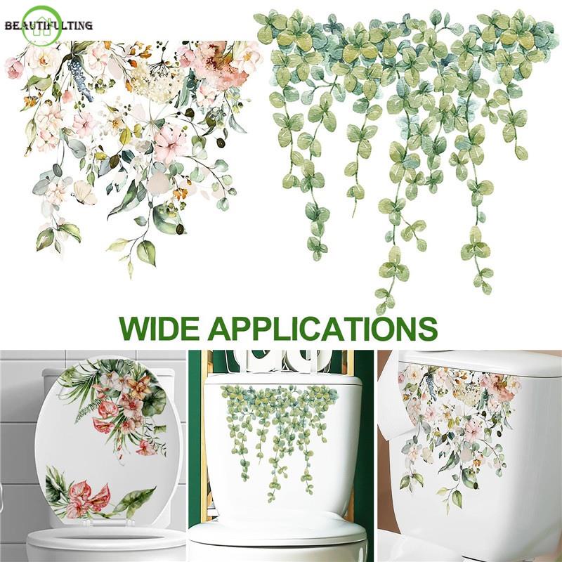 Miếng dán bồn cầu trang trí dễ thương, chất liệu decal siêu bền không thấm nước dùng mãi không hỏng