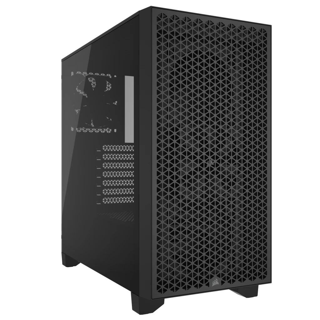 Case PC - Vỏ máy tính Corsair 3000D Tempered Glass Mid-Tower, Black/CC-9011251-WW