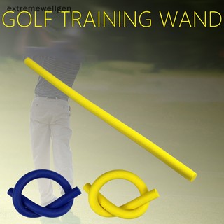 [extremewellgen] Indoor solf golf multi-function swing aid golf power stick swing trainer soft training power whip foam swing stick llf