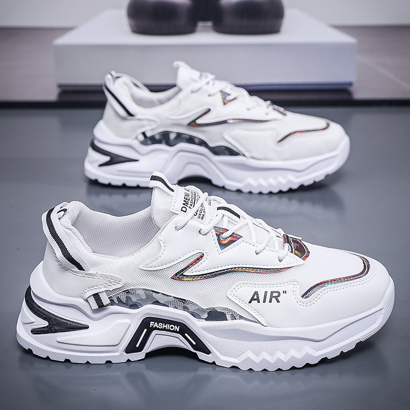 Giày Sneaker Thể Thao Nam， Cao Cấp Đế Cao Đẹp Thời Trang Phong Cách Cool Ngầu Hàn Quốc Giá Rẻ  AA6512