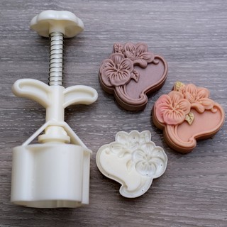 Ivy midautumn festival orchid flower cutter bộ khuôn làm bánh trung thu được sử dụng cho bánh cookie dessert cutter cake baking decorati