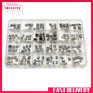 Imixcity 240 cái / gói 24 mẫu đầu nối micro usb jack cắm assort mix pack
