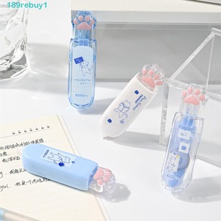 Rebuy1 cat's paw correction tape kawaii 5mm * 6m writing corrector creative students công cụ sửa lỗi văn phòng phẩm